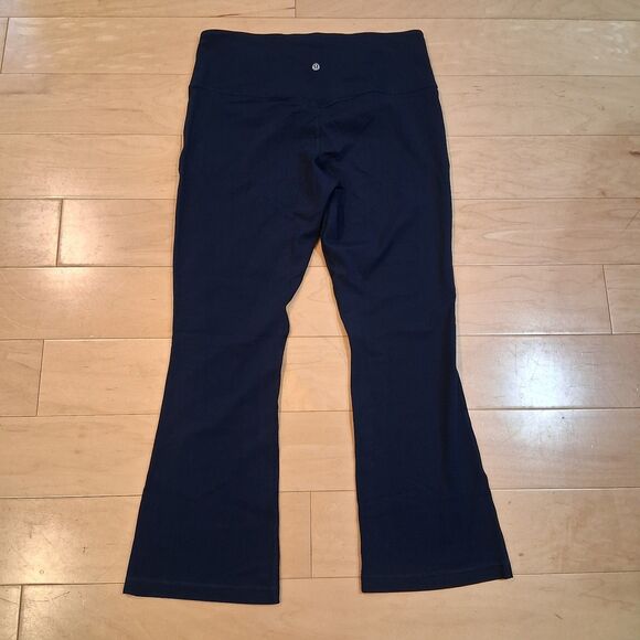 Lululemon Align High-Rise Mini-Flared Pant 28"True Navy W5FCHS Size 14 Nulu - Picture 5 of 7